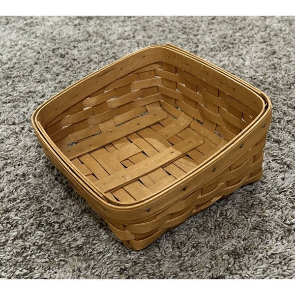 Longaberger Other - 2000 ~ Longaberger Small Square Asymmetrical Basket